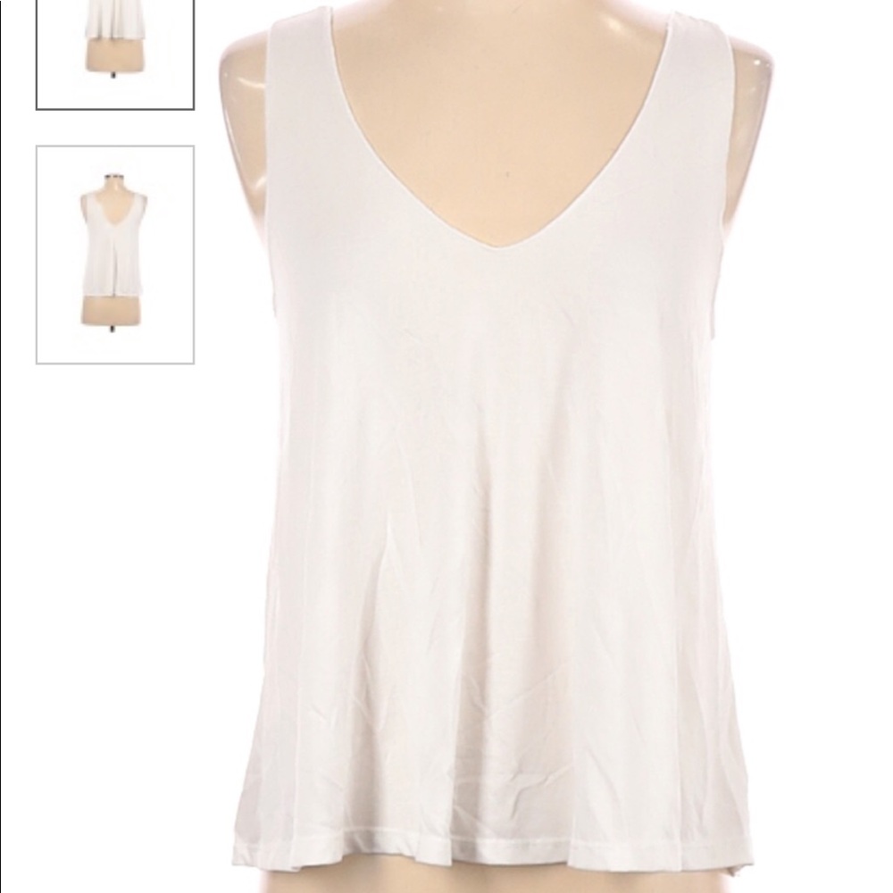 Abound white tank